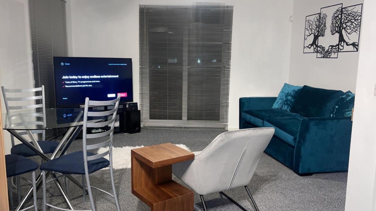Luxury 1 Bed Apartment With Parking Manchester Extérieur photo